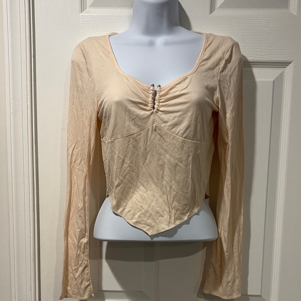 Shein ribbed crop top